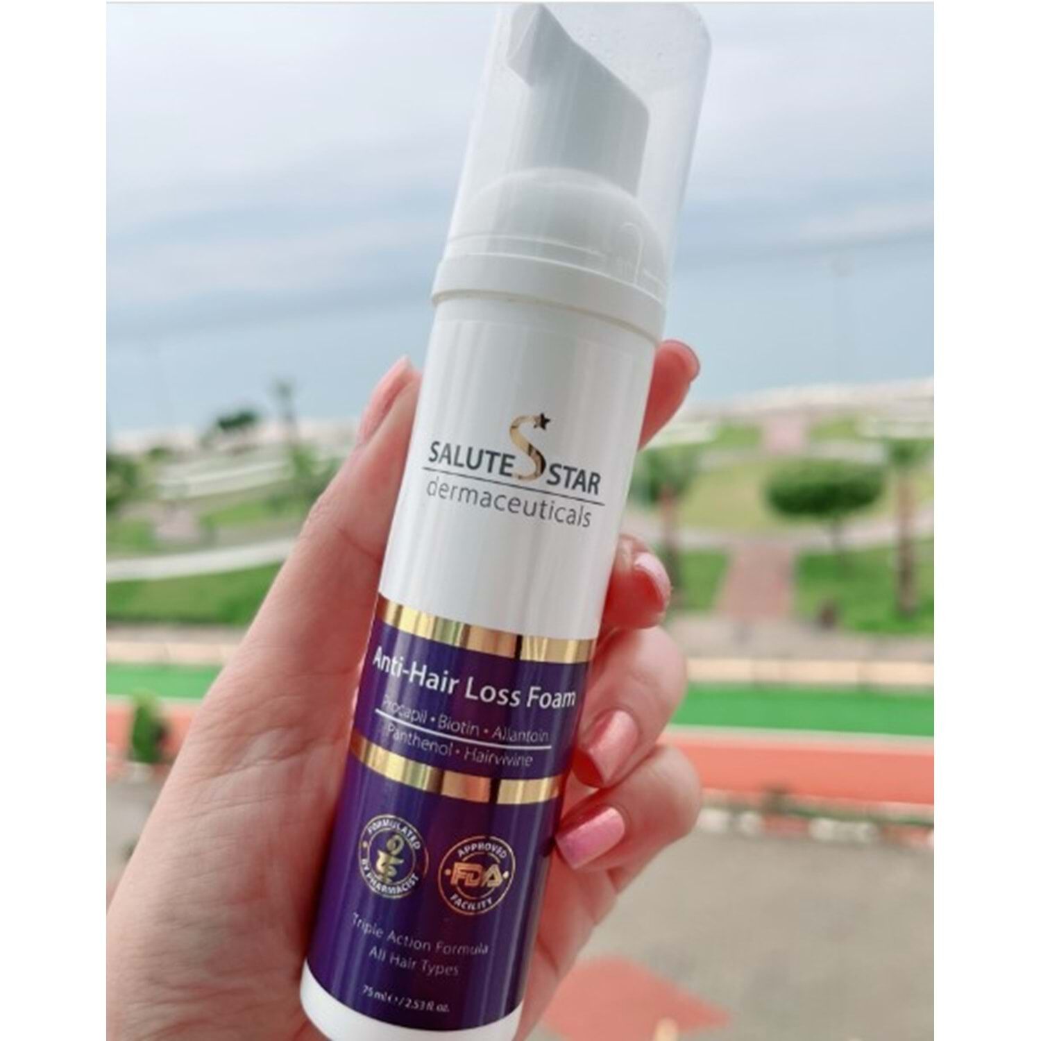 Salute Star Anti-Hair Loss Foam 75 ml
