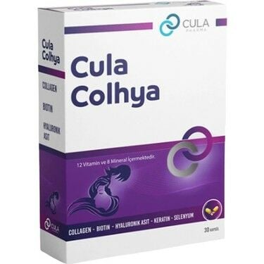 Cula Colhya Multivitamin ve Multimineral 30 Kapsül