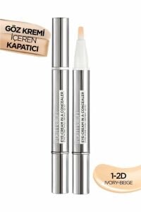 L'Oreal Paris True Match Göz Kremi İçeren Kapatıcı - 1-2.D İvory Beige