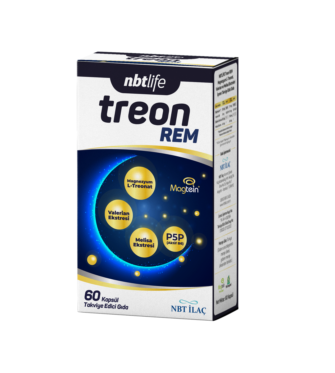 NBT Life Treon REM 60 Kapsül
