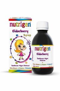 Nutrigen Elderberry Kara Mürver Beta Glukan Bal Şurup 200 ml - Okul Seti Hediyeli