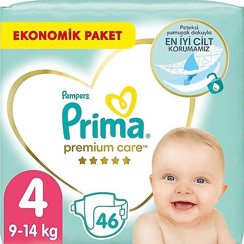 Prima Premium Care Bebek Bezi 1 Numara 46'lı - 2 Adet