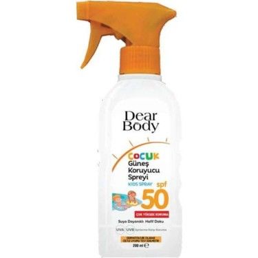 Dear Body Çocuk Güneş Koruyucu Spreyi SPF50 200 ml