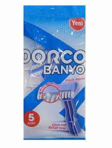Dorco Köpük Sıyırıcılı Uzun Sap 5'li