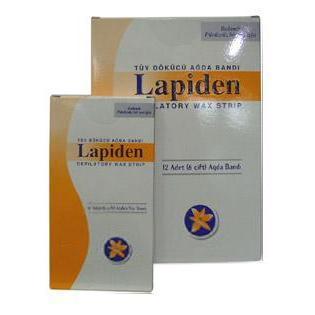 Lapiden Ağda Bandi Vücut İçin 12Li