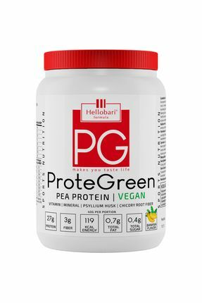 Hellobari Formula Protegreen Vegan Bezelye Proteini Vitamin Mineral Muz Aromalı 28 Porsiyon