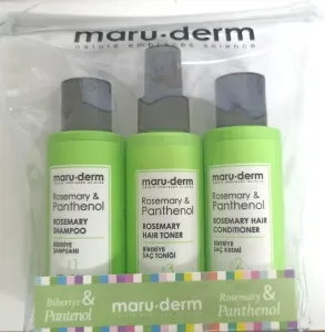 Maruderm Saç Bakım Seti - Biberiye ve Pantenol 100 ml 3'lü