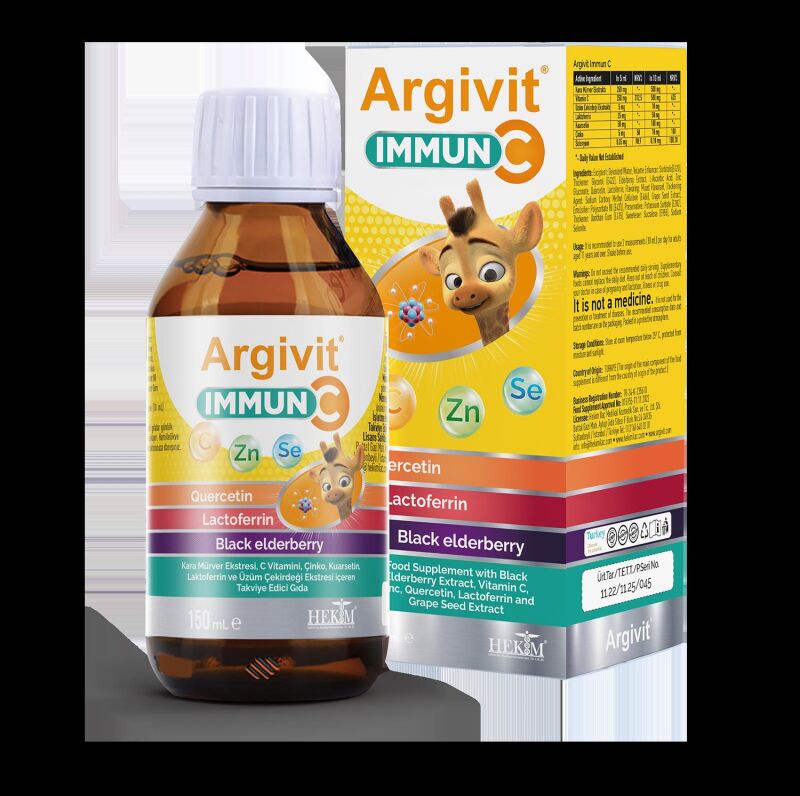 ARGIVIT IMMUN C SURUP 150 ML