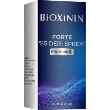 Bioxinin Forte %5 Deri Spreyi 60 ml