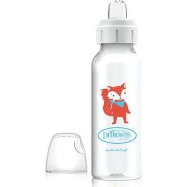Dr. Brown's Sippy Dar Ağız 8 OZ Bardak Biberon 250 ml - Tilki