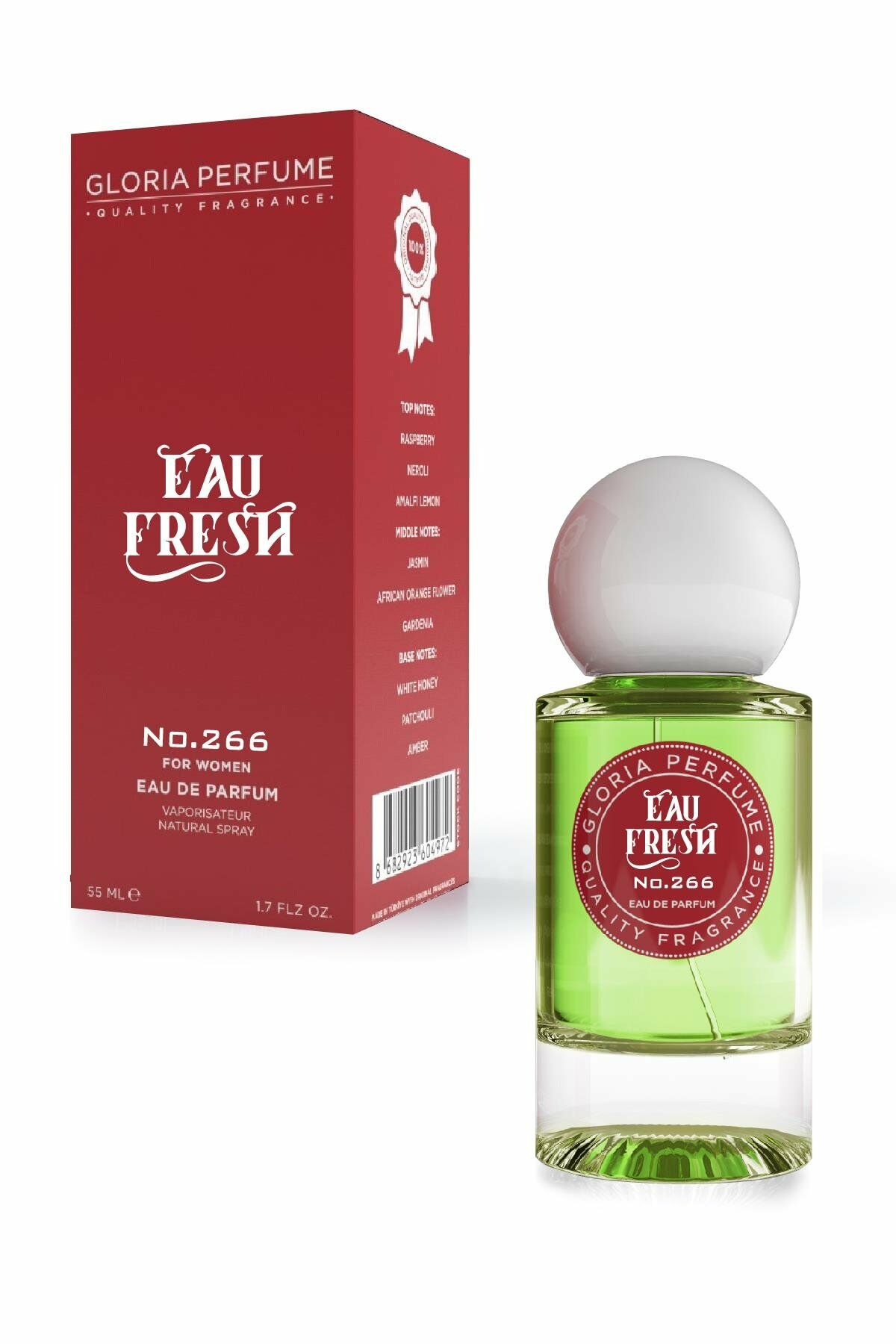 Gloria Perfume Eau Fresh Kadın Parfümü EDP 55 ml