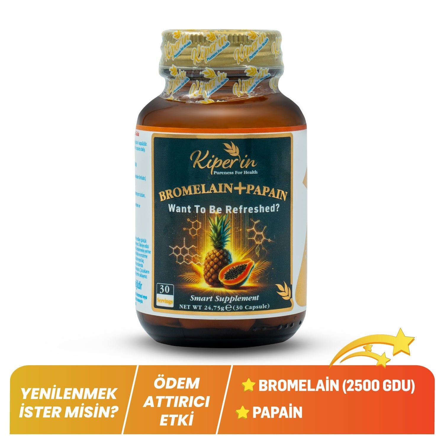 Kiperin Multivitamin Lipozomal 30 Kapsül