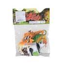 Kızılkaya Oyuncak Poşetli 4 Parça Oyuncak Hayvan Seti