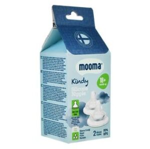 Mooma Kindy Biberon Emzik 2'li Hızlı Akış TP-0003
