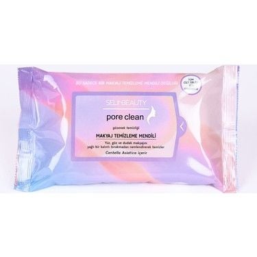Selin Beauty Pore Clean Makyaj Temizleme Mendili 30 Yaprak