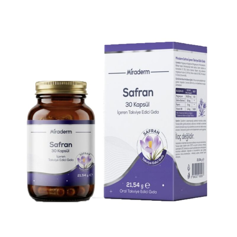 MIRADERM SAFRAN EKSTRESI 30 KAP