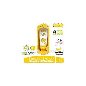 Babyton Baby And Kids Banana Natural Toothpaste 50 gr