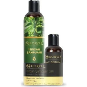 Meckoz Isırgan Şampuan Seti (400 ml Şampuan + 100 ml Saç Serumu)