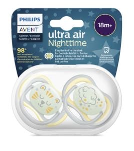 Philips Avent SCF37601 Ultra Air Gece Emziği 18+ Ay