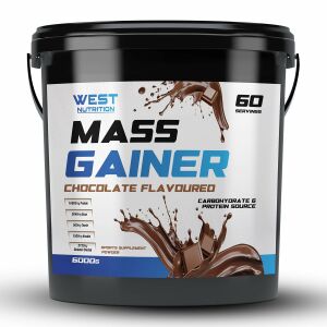 West Nutrition Mass Gainer Karbonhidrat Tozu 6000 gr 60 Servis Çikolata