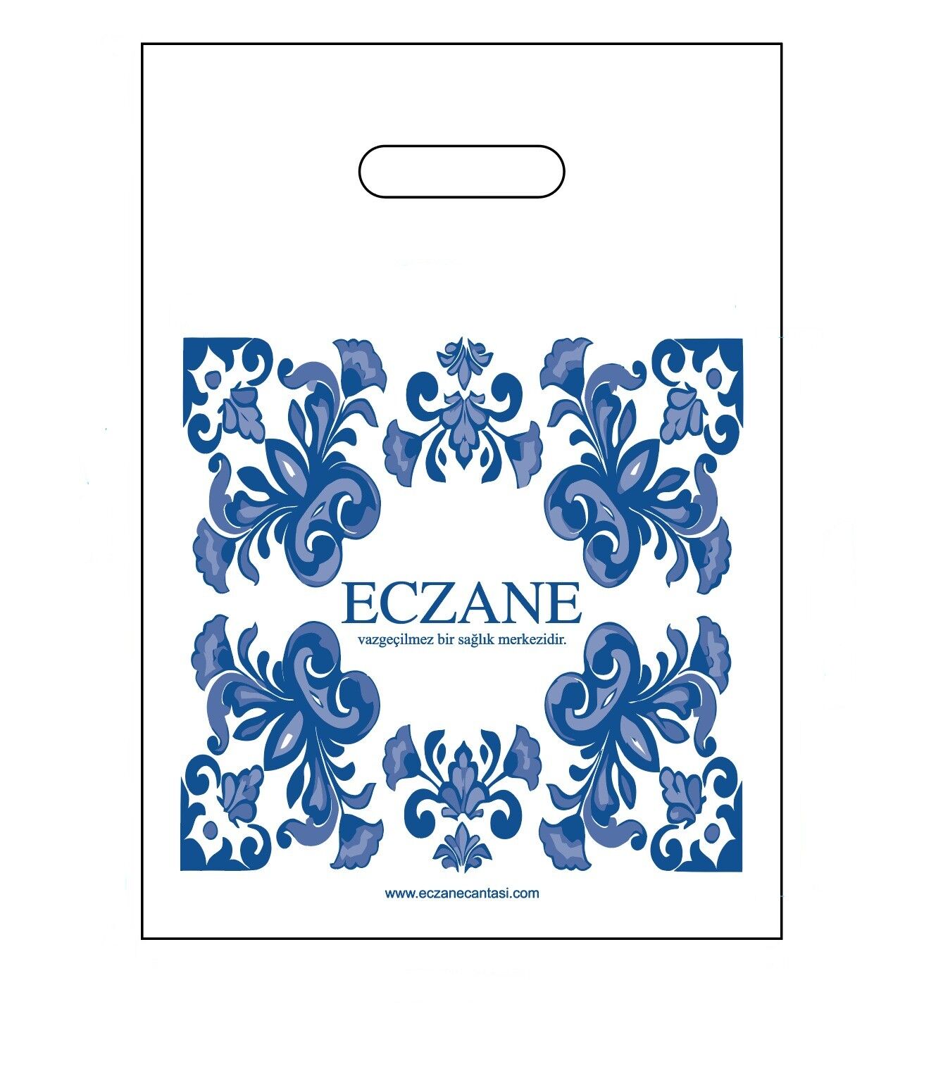 Premium Eczane Poşeti 25 cm x 35 cm 20 Kg 2800 Adet