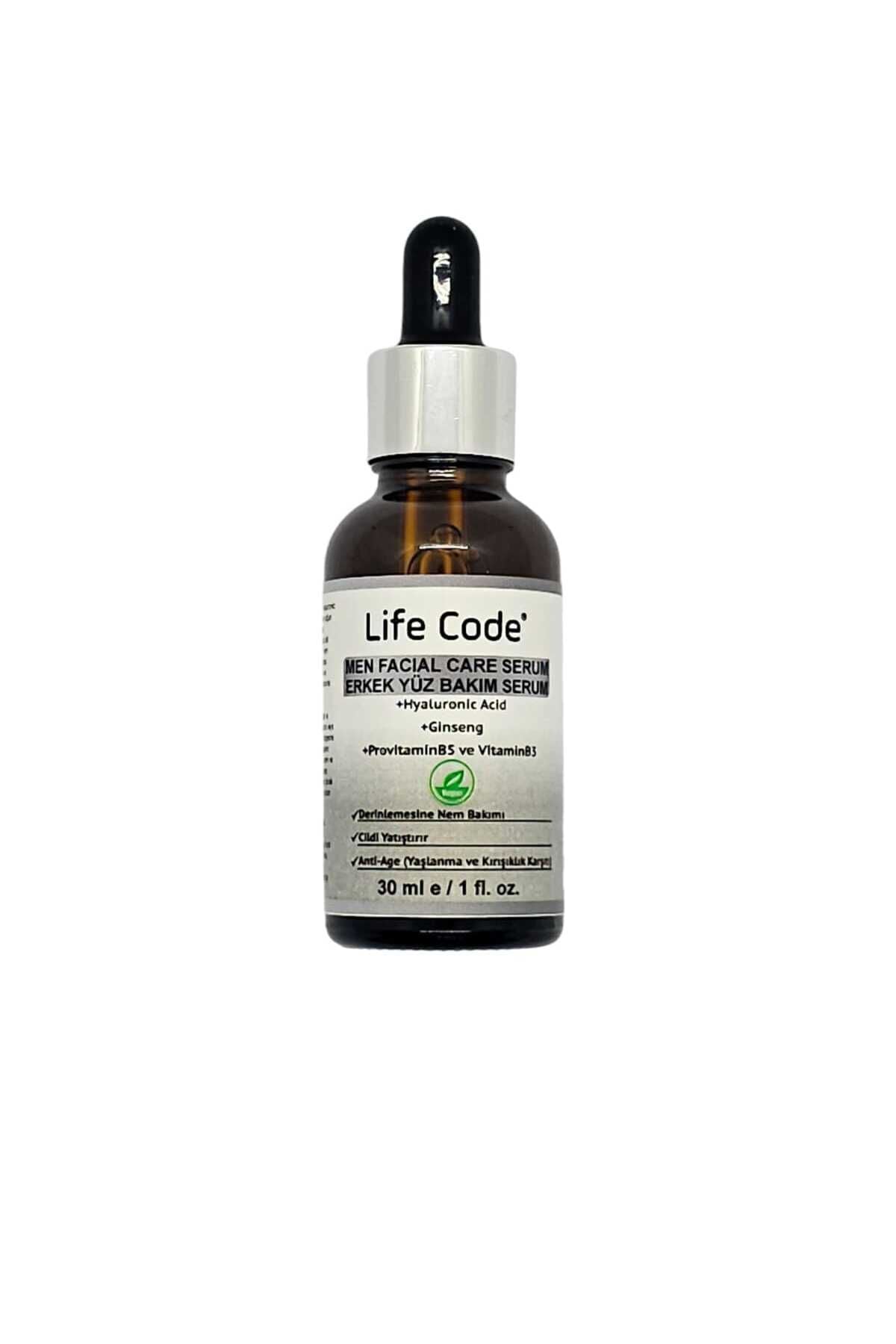 Life Code Men Face Care Serum Erkek Bakım Serumu 30 ml