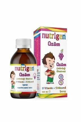 Nutrigen Üzüm Pediatrik Şurup 200 ml - Aquas Enerjetik Day Cream SPF15 75 ml Hediyeli