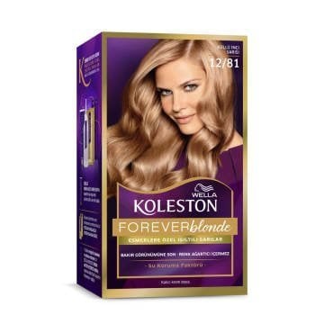 Koleston Kit Saç Boyası 12/81 Küllü İnci Sarısı