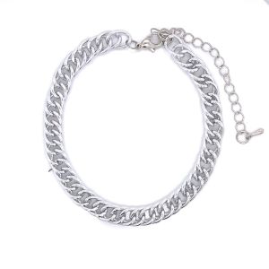 Chn-0193-2 Rodyum Bileklik Gümüş