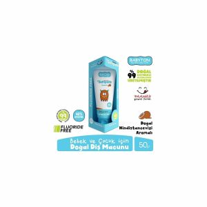 Babyton Baby And Kids Coconut Natural Toothpaste 50 gr