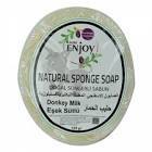 Enjoy Doğal Süngerli Eşek Sütü Sabunu 125 gr