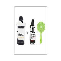 Morfose Milk Therapy Şampuan 1000 ml + Fön Sütü Sıvı Saç Kremi 240 ml + Lollipop Açma Tarama Fırçası 3'lü Set