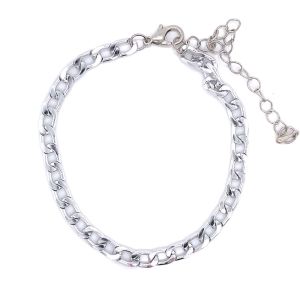 Chn-0193-8 Rodyum Bileklik Gümüş