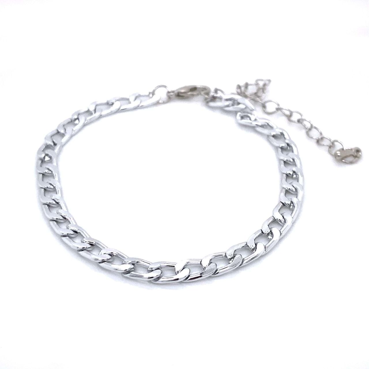 Chn-0193-8 Rodyum Bileklik Gümüş