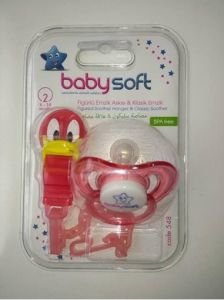 Babysoft Figürlü Kendinden Askılı Emzik No: 2