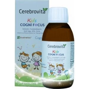 Cerebrovita Cogni Focus Pure Şurup 150 ml