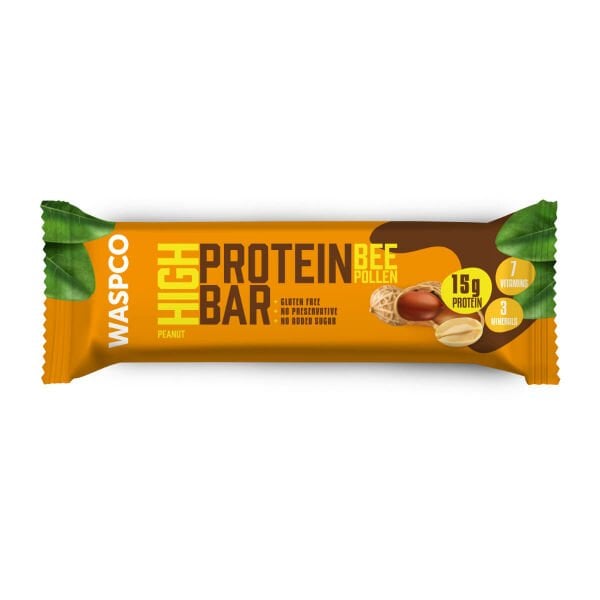 Waspco Yer Fıstık ve Kakaolu Protein Bar 50 gr