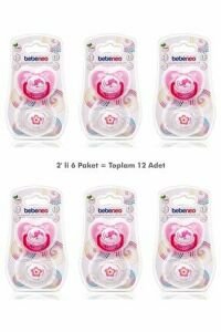Bebeneo Ortodontik Emzik 12+ Ay 2'li - Pembe