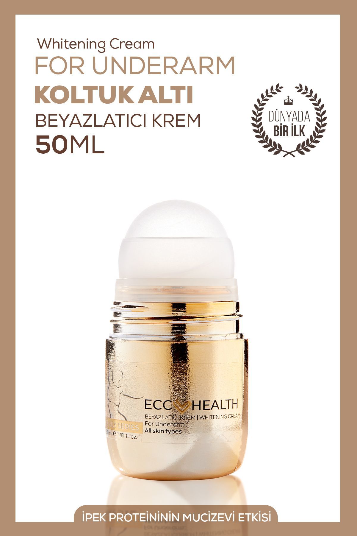 Ecc Health Koltukaltı Beyazlaştırıcı Krem 50 ml