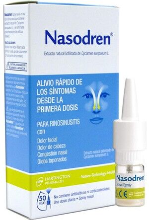 Nasodren Burun spreyi 50 mg 5 ml