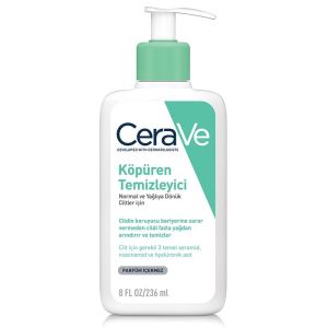 Cerave Normal Ve Yağlı Ciltler İçin Köpüren Temizleyici 236 ml - 389,90 TL Etiketli