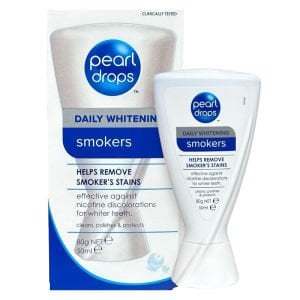 Pearl Drops Smokers Stain Removing Daily Whitening Beyazlatıcı Diş Cila Macunu 50 ml