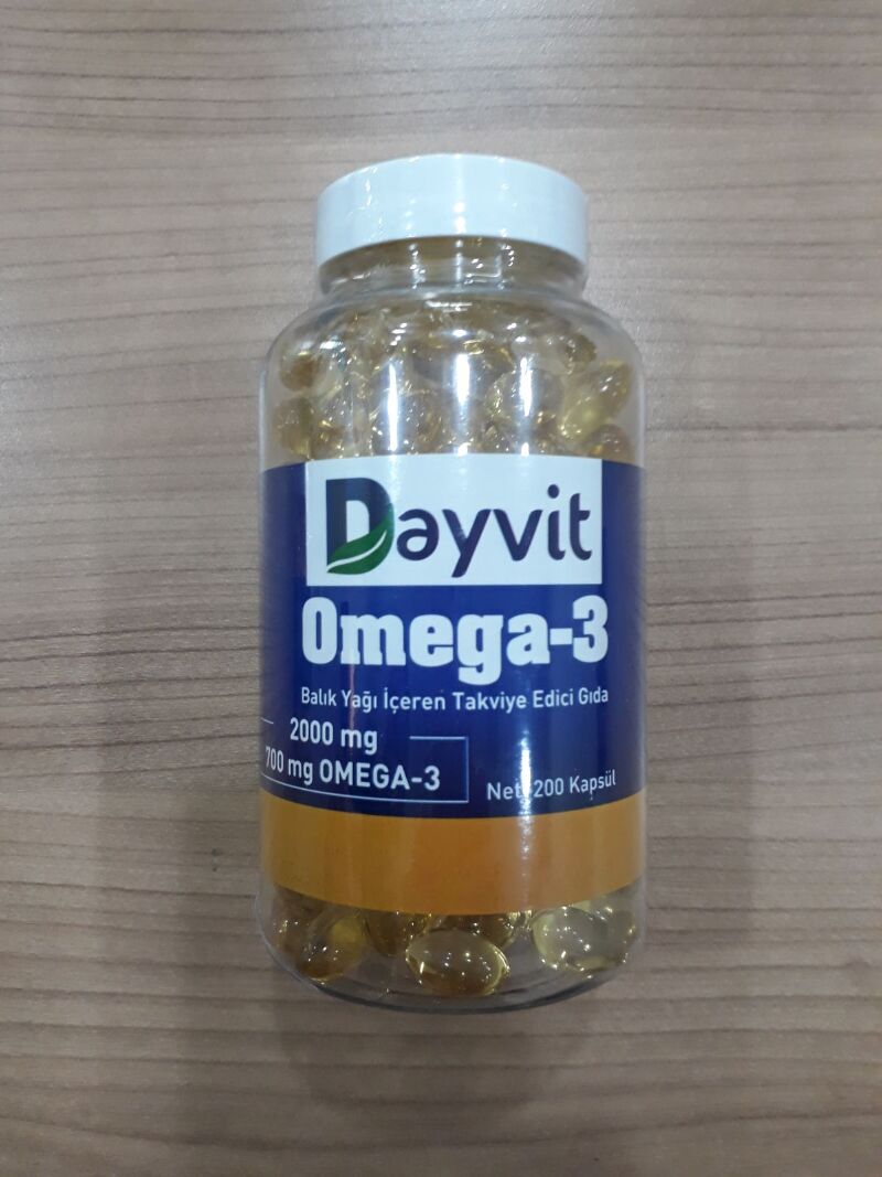 Dayvıt Omega 3 200 Kapsul