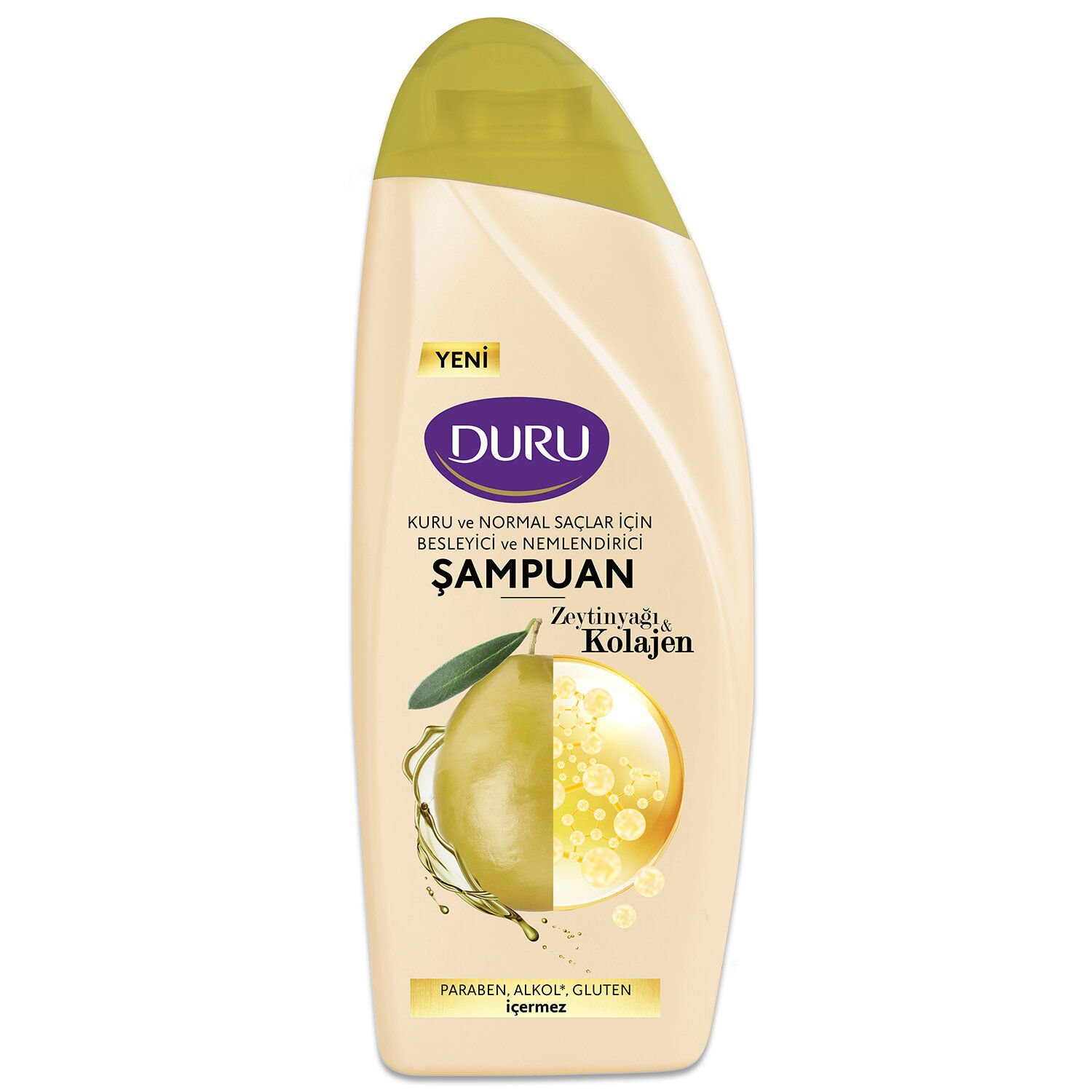 Duru Şampuan Zeytinyağlı Kolajen Kuru Normal Saçlar 500 ml