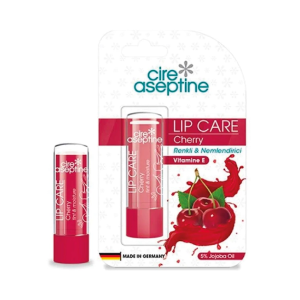 Cire Aseptine Nemlendirici Renkli Dudak Bakım Kremi Kiraz