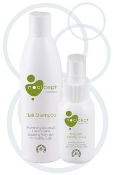 SKT:02/2023 Nocicept Balanced HS & HSCL Hair Shampoo & Hair Lotion 300 ml & 50 ml 2li set