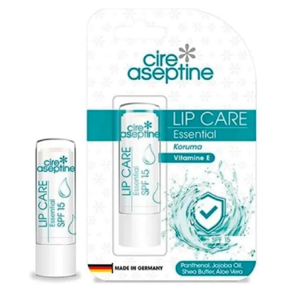 Cire Aseptine Nemlendirici Renkli Dudak Bakım Kremi Essential