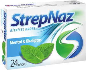 StrepNaz Mentol&Okaliptus 24 Pastil