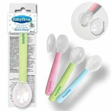 Baby Time BT-112 Mama Kaşığı - Beyaz