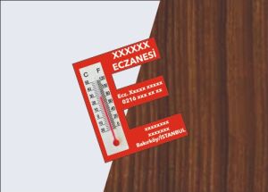 E Harfi Dereceli Magnet 6x9 cm 1000 Adet